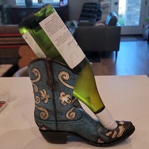 Boot Wine Bottle Holder